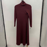 OGL Women's Size 10 maroon Solid Dress