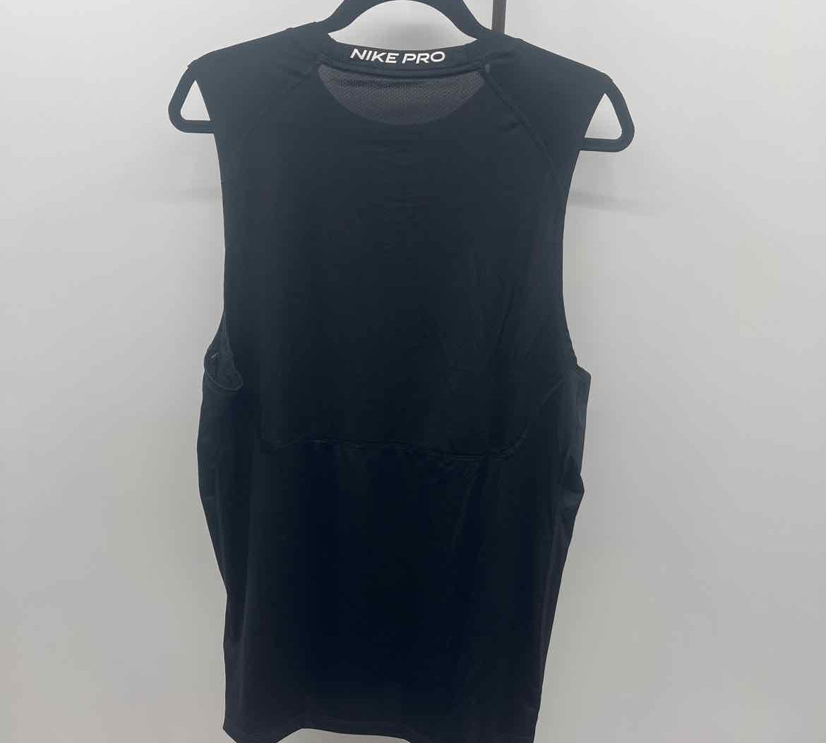 Nike Men's Size L Black Solid Tank Top