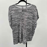 purejill Women's Size XS Gray Heathered Short Sleeve Shirt