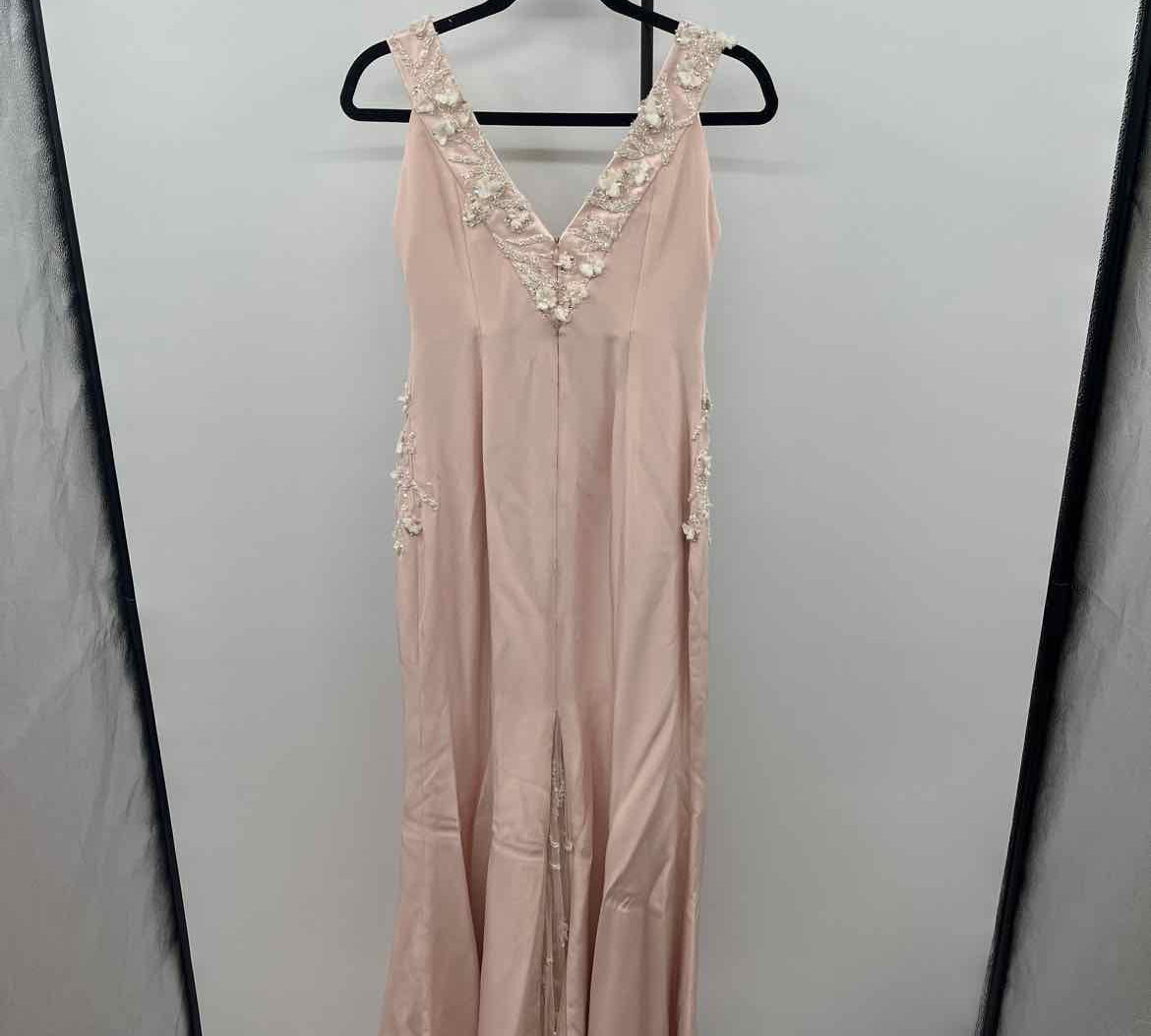 Mira Women's Size 6 Pink Beaded Gown/Evening Wear