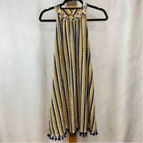 THML Women's Size M Navy Print Dress