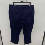 Anthropologie Junior's Size 18W Navy Corduroy Pants