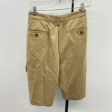 Van Heusen Men's Size 36 Khaki Rayon/Polyester Solid Shorts