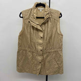 Coldwater Creek Women's Size XL Tan Soccer Vest