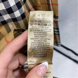 Burberry Women's Size 4 Khaki Plaid Dress