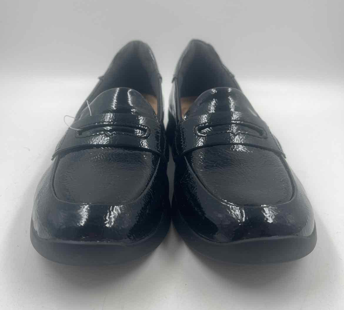 Clarks Women's Shoe Size 10 Black Solid Loafers