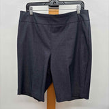 Chico's Women's Size 12 Navy Heathered Shorts
