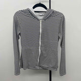 Tommy Bahama Women's Size M Black Stripe Jacket