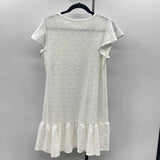 Unbranded Women's Size 12 White Eyelet Dress