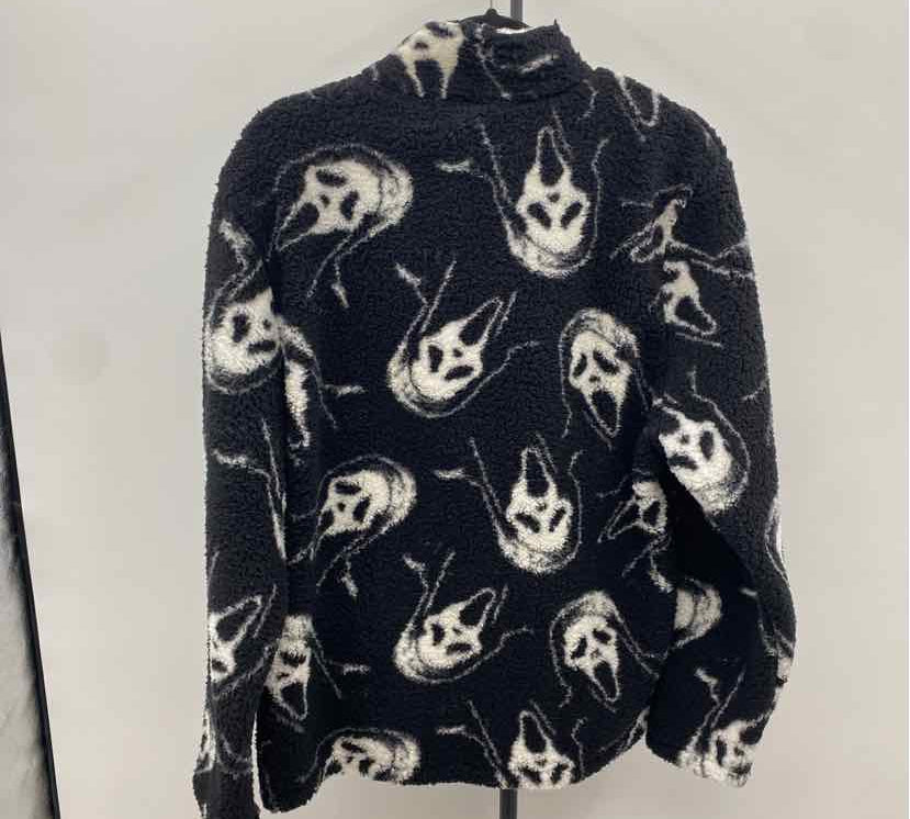Ghost Face Women's Size M Black Halloween Jacket