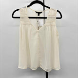 Banana Republic Women's Size SP Cream Solid Tank