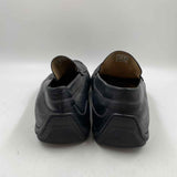 Ecco Men's Shoe Size 12 Black Leather Solid Loafers