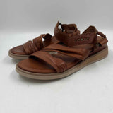 Miz Mooz Women's Shoe Size 8 Caramel Solid Sandals