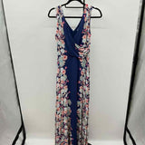 Boden Women's Size 8 Blue Floral Dress