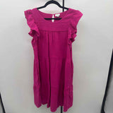 J Crew Women's Size 12 Fuschia Textured Dress