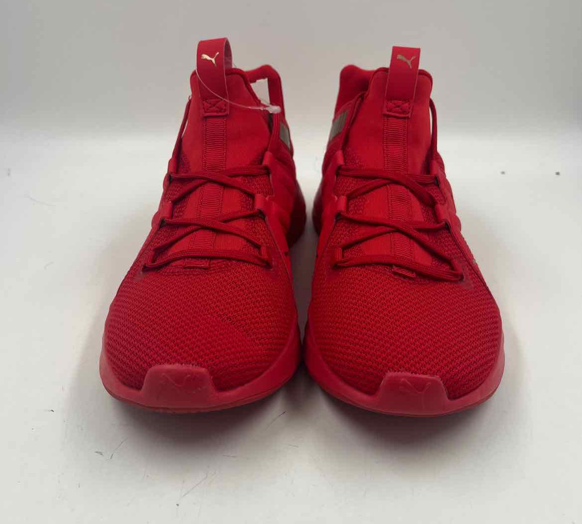 Puma Women's Shoe Size 8 Red Textured Sneakers