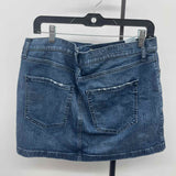 Express Women's Size 10 Blue Solid Skirt