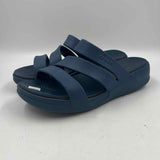 Crocs Women's Shoe Size 10 Navy Solid Sandals