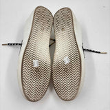 Vintage Women's Shoe Size 11 White Solid Sneakers