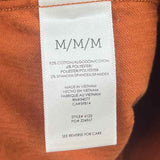 CABI Women's Size M Orange Corduroy Jacket