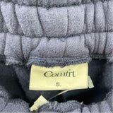 Comfrt Women's Size XL Blue Solid Sweatpants