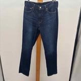 Levi Strauss Men's Size 33 Blue Solid Jeans