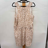 Avalanche Women's Size XL Beige Floral Dress
