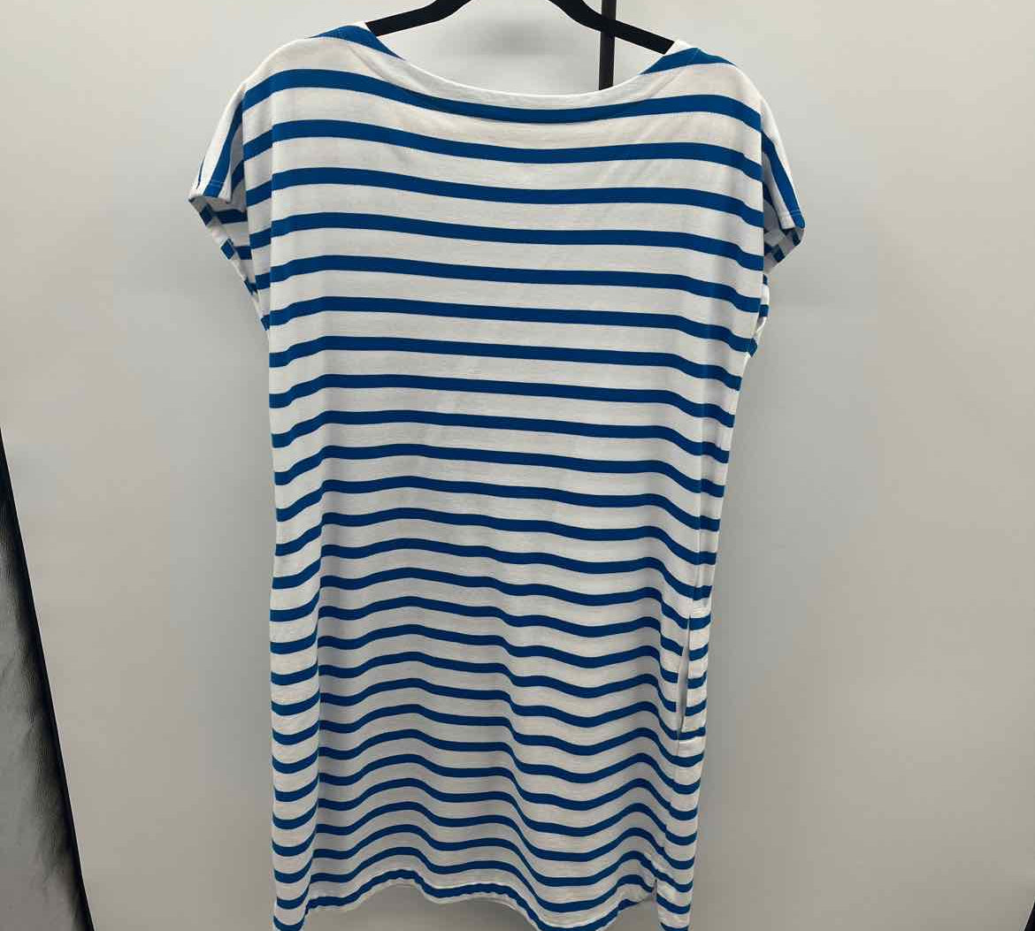 Unbranded Women's Size 12 Blue Stripe Dress