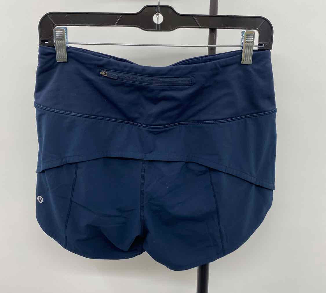 Lululemon Junior's Size 6 Navy Solid Shorts
