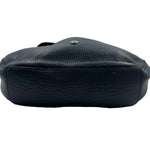Bottom BRIGHTON Navy Blue Pebble Leather FRANKI Hobo Bag Purse w/Filigree Detailing