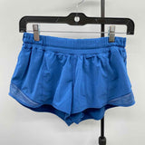 Lululemon Junior's Size 6 Blue Solid Shorts