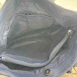 NWT NEW ROSETTI Navy Blue Vegan Leather Handled Tote Bag Purse