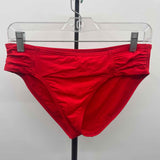 Tommy Bahama Women's Size M Red Solid Swimsuit - 2 Piece