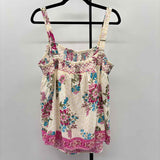 Lane Bryant Women's Size 1X Ivory Floral Tank