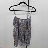 Lane Bryant Women's Size XL Blue Damask Tank