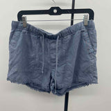 Cloth & Stone Women's Size 10 Slate Blue Solid Shorts