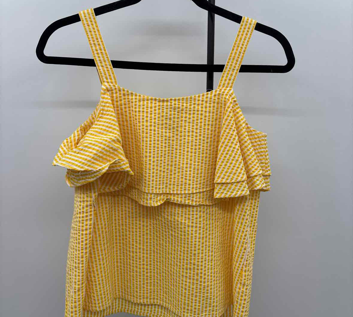 a new day Women's Size XS Yellow Stripe Tank