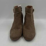 Qupid Women's Shoe Size 8.5 Tan Solid Boots