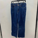 J Crew Women's Size 8 Blue Solid Jeans