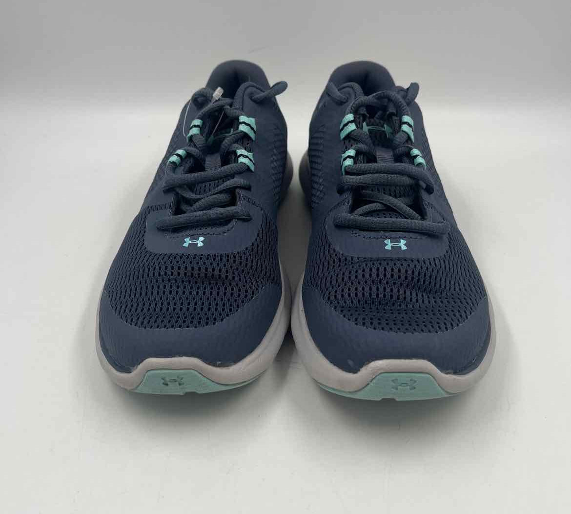 Under Armour Women's Shoe Size 9.5 Navy Textured Sneakers