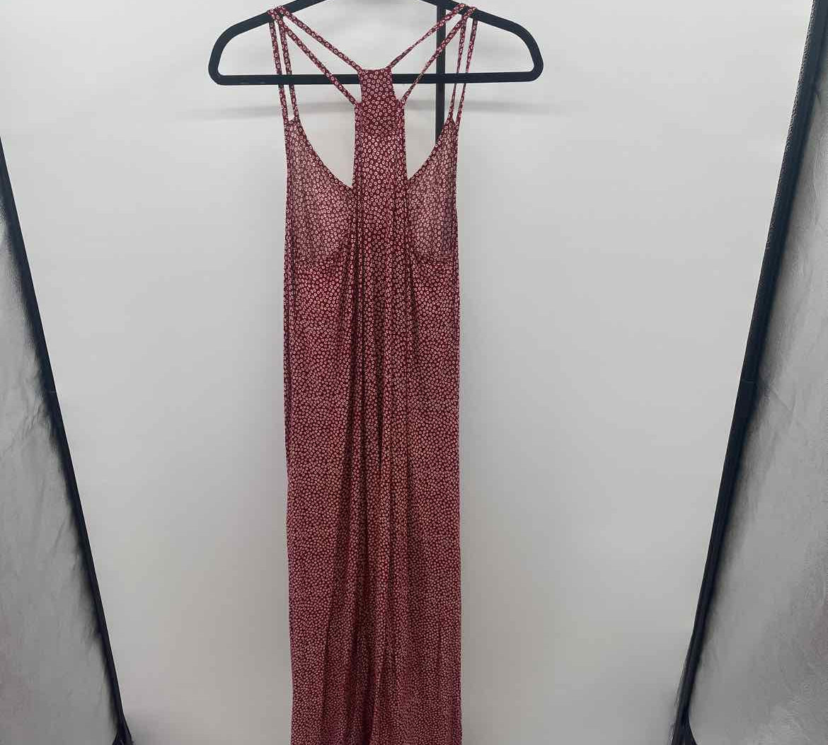 Kukul Women's Size 12 Red Circles Dress