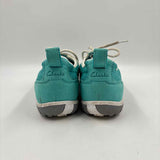 Clarks Women's Shoe Size 10 Teal Textured Sneakers