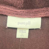 JJill Women's Size 14T Wine Ribbed Dress