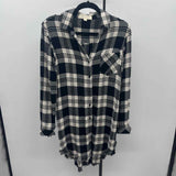 Cloth & Stone Women's Size 2 Black Plaid Dress