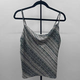 Banana Republic Women's Size XL Charcoal Spotted Tank