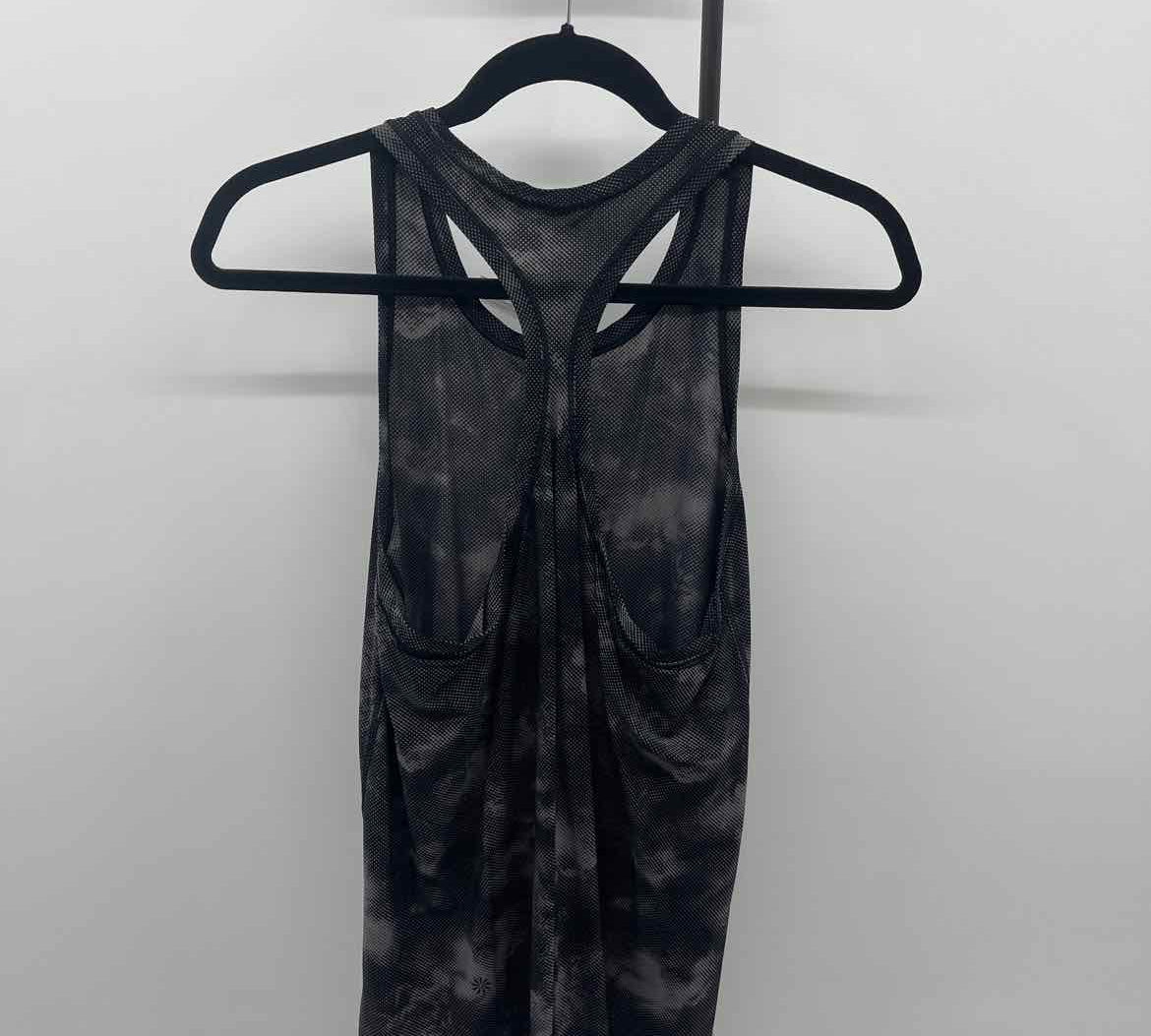 Athleta Women's Size M Black Abstract Tank