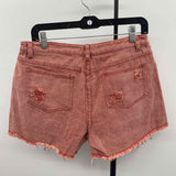 POL Women's Size 14 Red Distressed Shorts