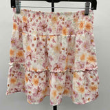 Pink Rose Women's Size S Pink Floral Skirt