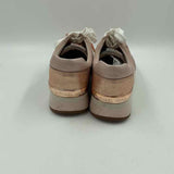 Michael Kors Women's Shoe Size 8 Rose Gold glitter Sneakers
