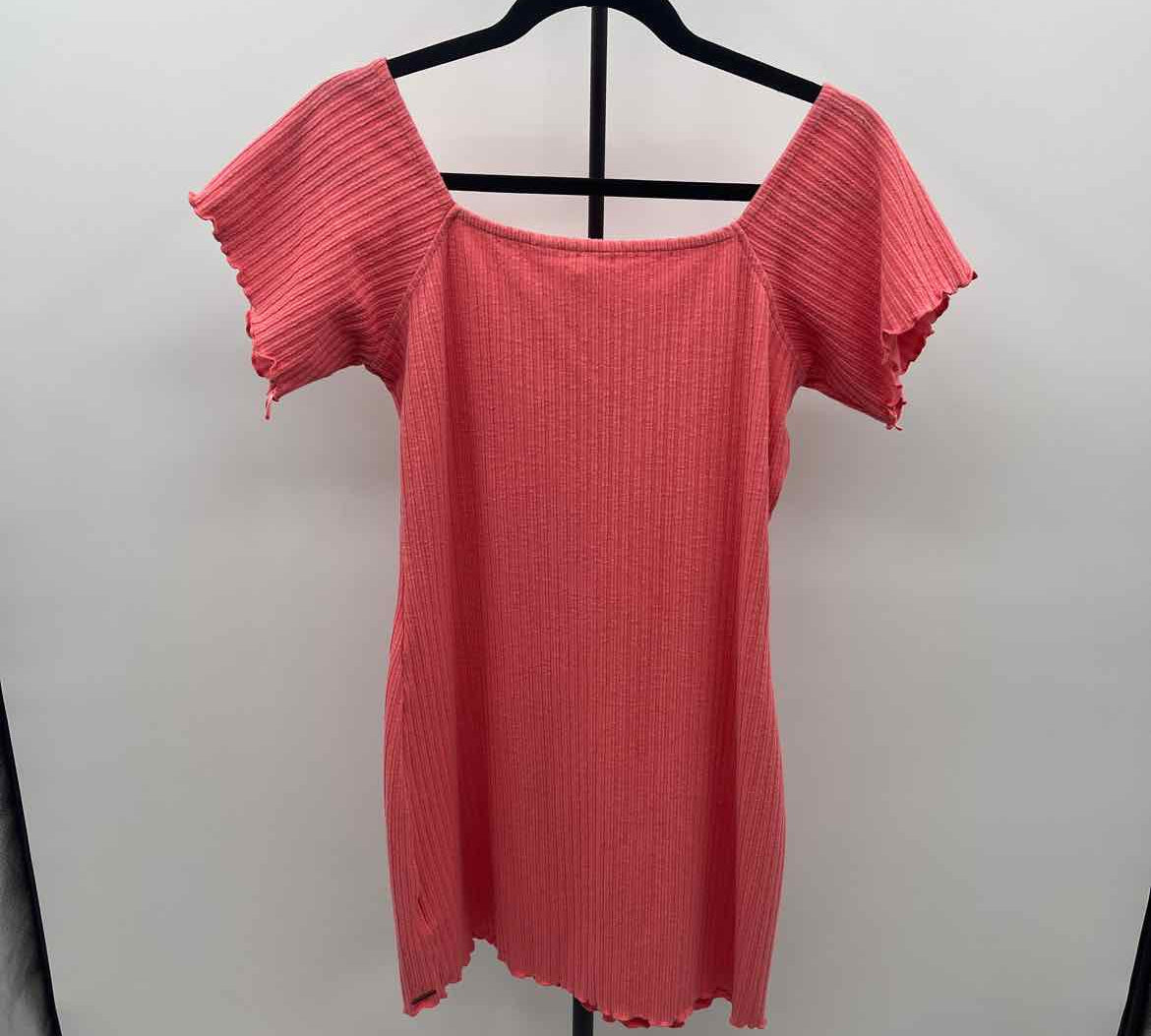 Roxy Women's Size 10 Melon Ribbed Dress